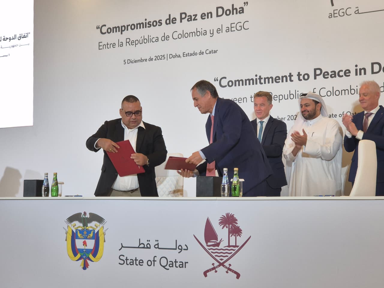 La firma del acuerdo se dio en el marco del segundo ciclo en Doha, Catar.