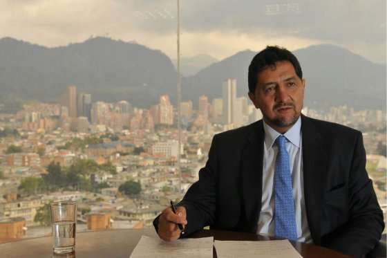 El contralor saliente de Bogotá, Diego Ardila. /Óscar Pérez - El Espectador