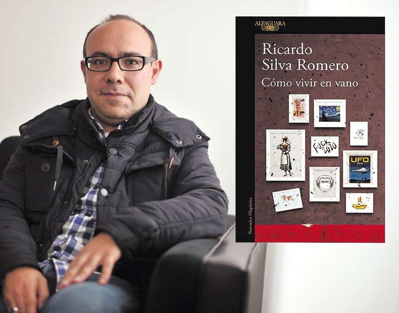 La más reciente novela de Ricardo Silva Romero, "Cómo vivir en vano", fue publicada en noviembre de 2022. Justo en la noche de Año Nuevo, el profesor Pizarro y su familia tienen un encuentro inesperado con un hombre que hará estallar una pelea entre las dos hijas, Julia y Adelaida.