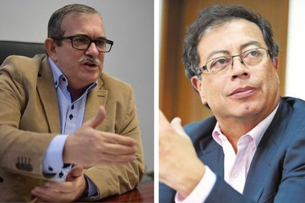 Rodrigo Londoño, a nombre de Comunes, le manifestó el apoyo del partido a Gustavo Petro.