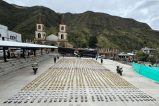 Incautan dos toneladas de marihuana escondida en cargamento de papas en Nariño
