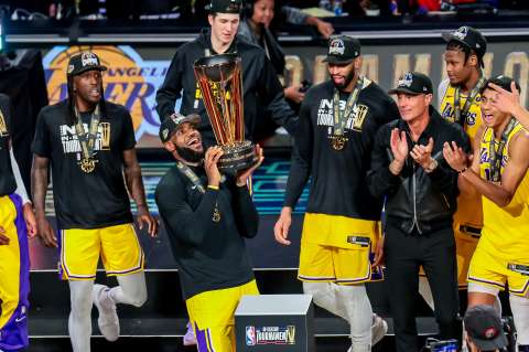 Los Lakers conquistan la edición inaugural de la Copa de la NBA con LeBron como MVP