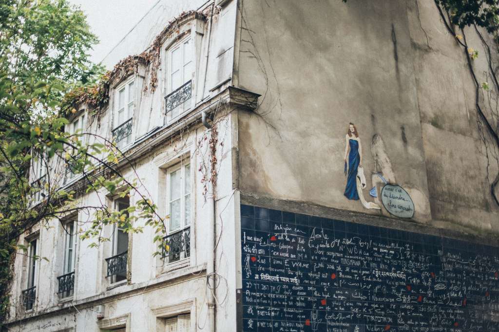 Muro de los te amo en París