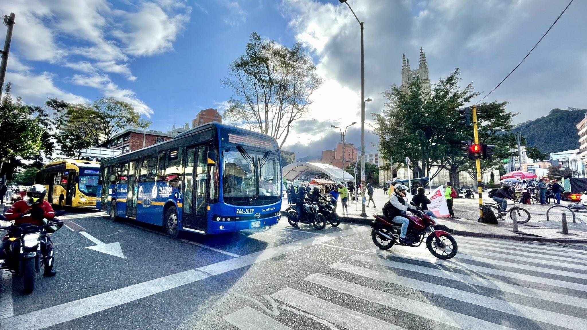 El carril será habilitado para mitigar el impacto vial del cierre de estaciones de TM y de otras obras.