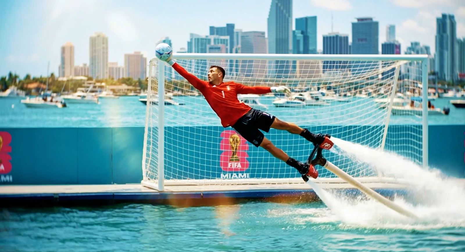 La experiencia gratuita frente al mar se llevará a cabo del 13 de junio al 5 de julio de 2026. FIFA Fan Festival Miami, Copa Mundial de la FIFA 2026