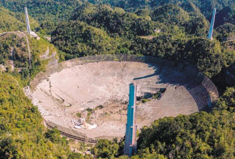 En Arecibo se cierra una ventana al cielo
