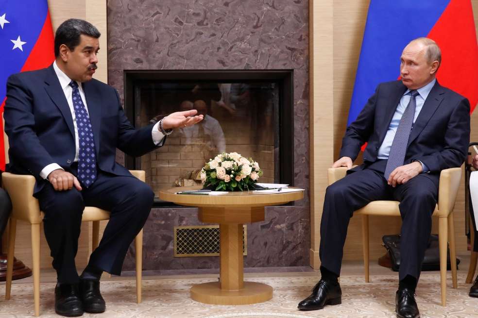 Vladímir Putin y Nicolás Maduro durante la última visita de Estado.