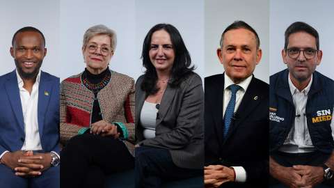 Cabal, Cepeda, Ramírez, Zuluaga y Bantú: sus propuestas presidenciales