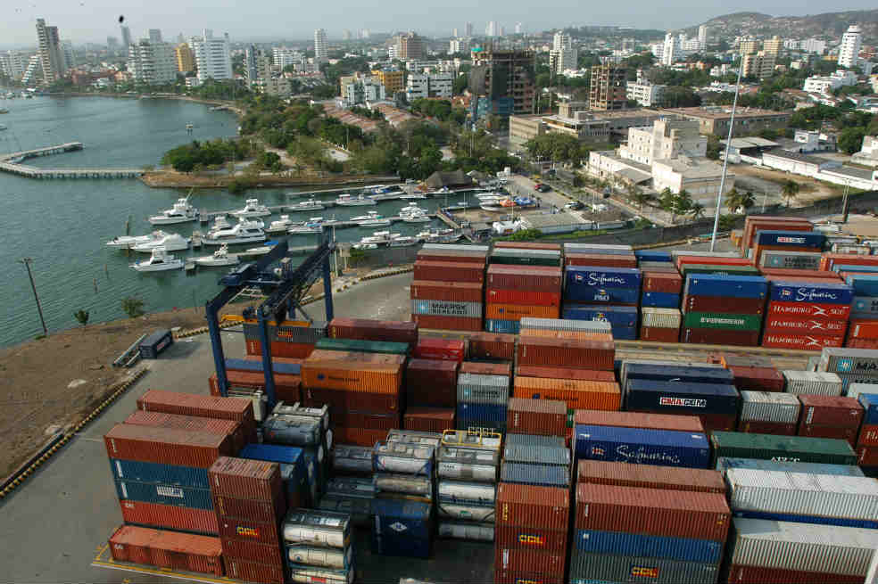 Las operaciones del puerto cartagenero tienen un 70% de movimientos internacionales y un 30% de nacionales. / Archivo