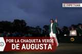 Por la emblemática chaqueta verde de Augusta
