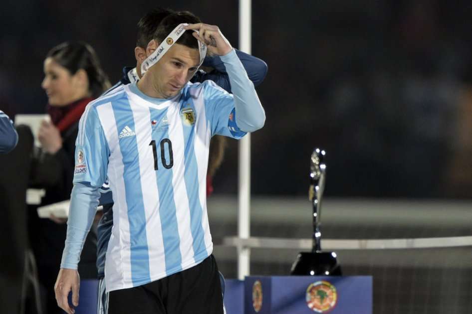 Lionel Messi delantero del seleccionado argentino. Foto: AFP