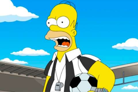 El mensaje de Homero Simpson en medio de un vuelo de Aerolíneas Argentinas