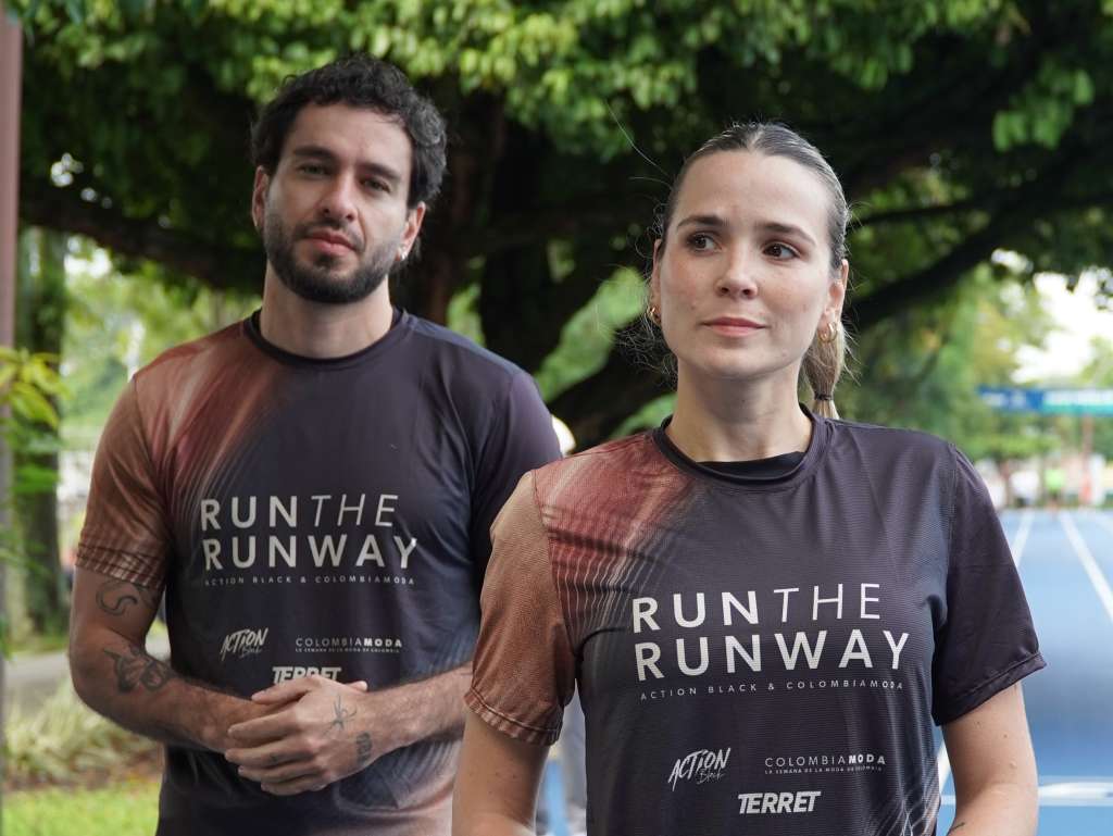Camiseta oficial de diseño local para Run the Runway. / Cortesía