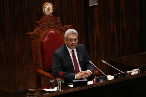 El presidente de Sri Lanka renunciará, tras una fuerte jornada de manifestaciones