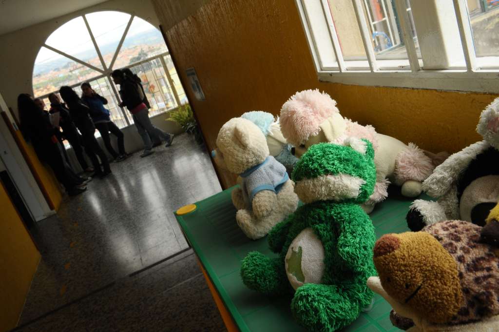 Jardines infantiles en la localidad de Ciudad Bolívar, en Bogotá.