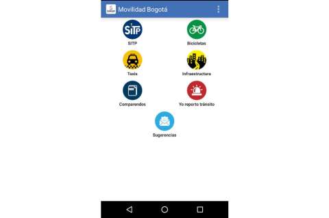 Lanzan aplicación que reporta en tiempo real información sobre movilidad en Bogotá
