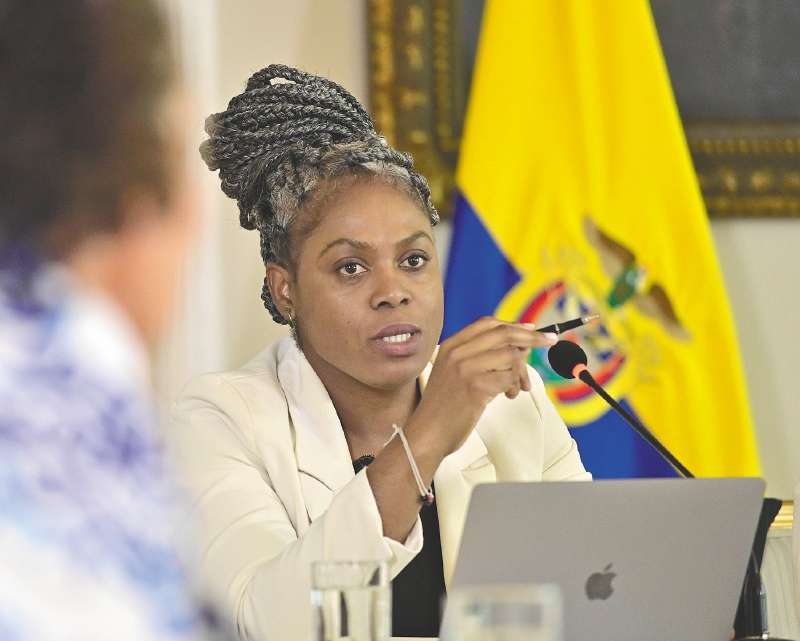 La ministra de Educación, Aurora Vergara, explica que la reforma a la Ley 30 supondría recursos adicionales por más de $33 billones.