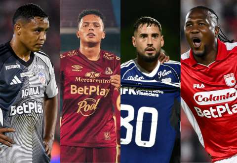 Así está el panorama de los colombianos en Libertadores y Sudamericana: balance preocupante