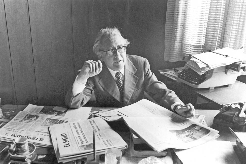 El director de El Espectador fue asesinado el 17 de diciembre de 1986, cuando salía de la sede del diario en Bogotá. / Archivo