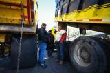 Cierran Portal Usme por paro de camioneros en Bogotá