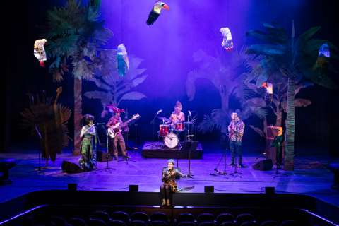 “El viaje de la anaconda dorada”, un espectáculo musical y pedagógico