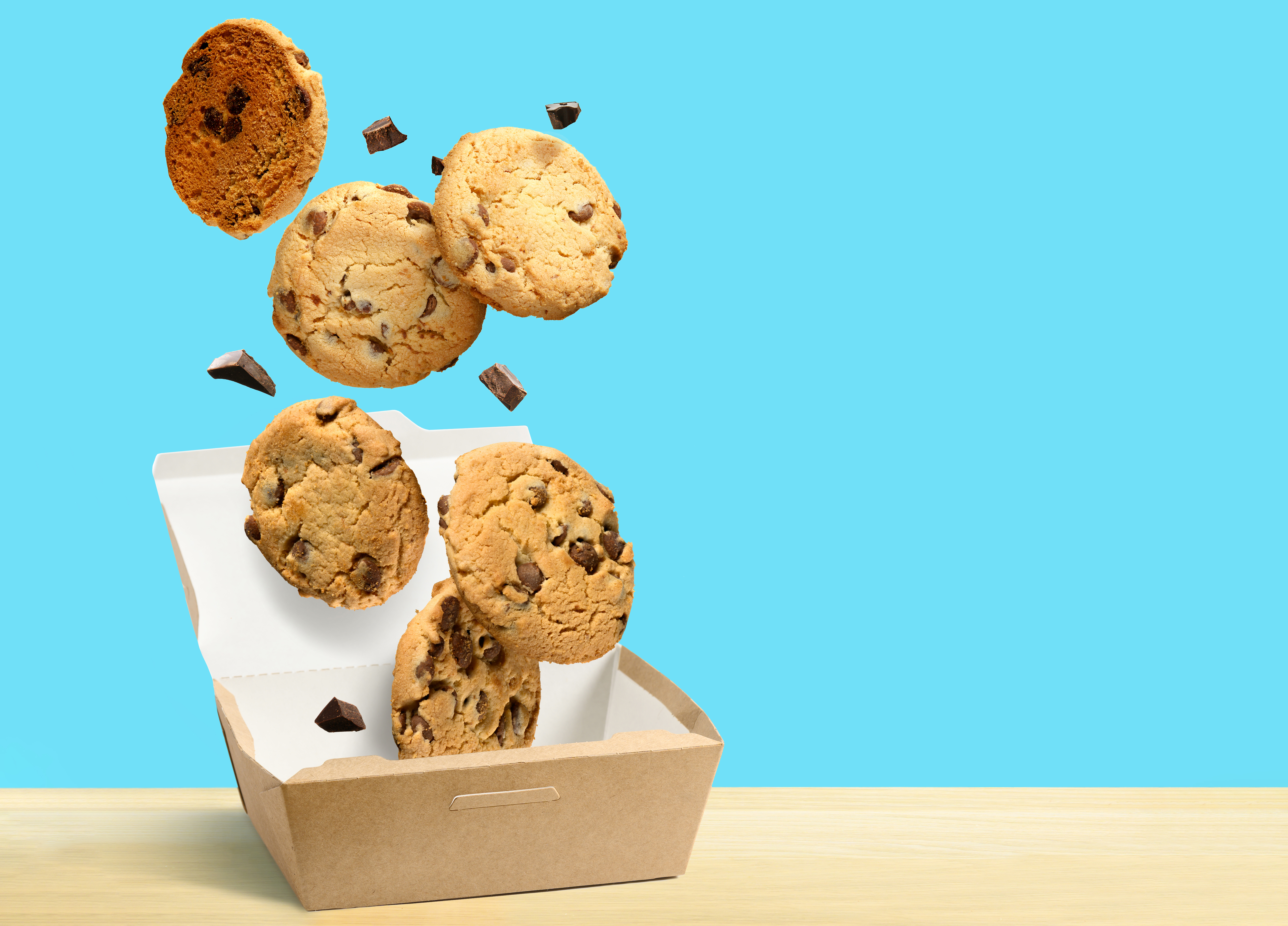 Galletas con chips de chocolate