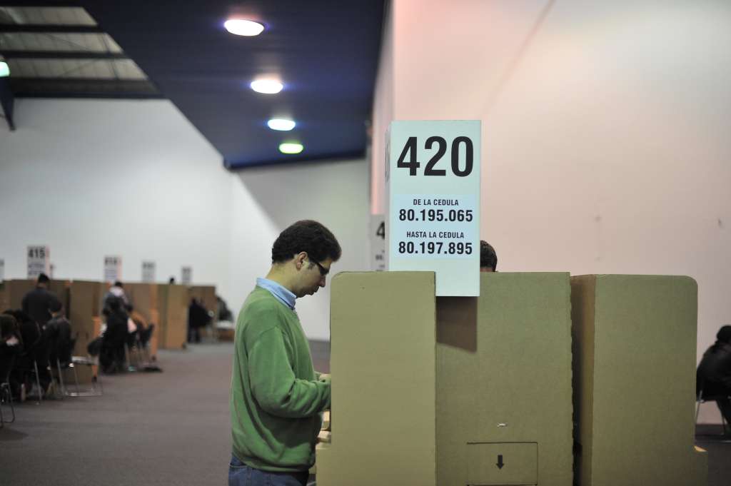 Elecciones para los nuevos integrantes del Congreso de la República realizado en Corferias