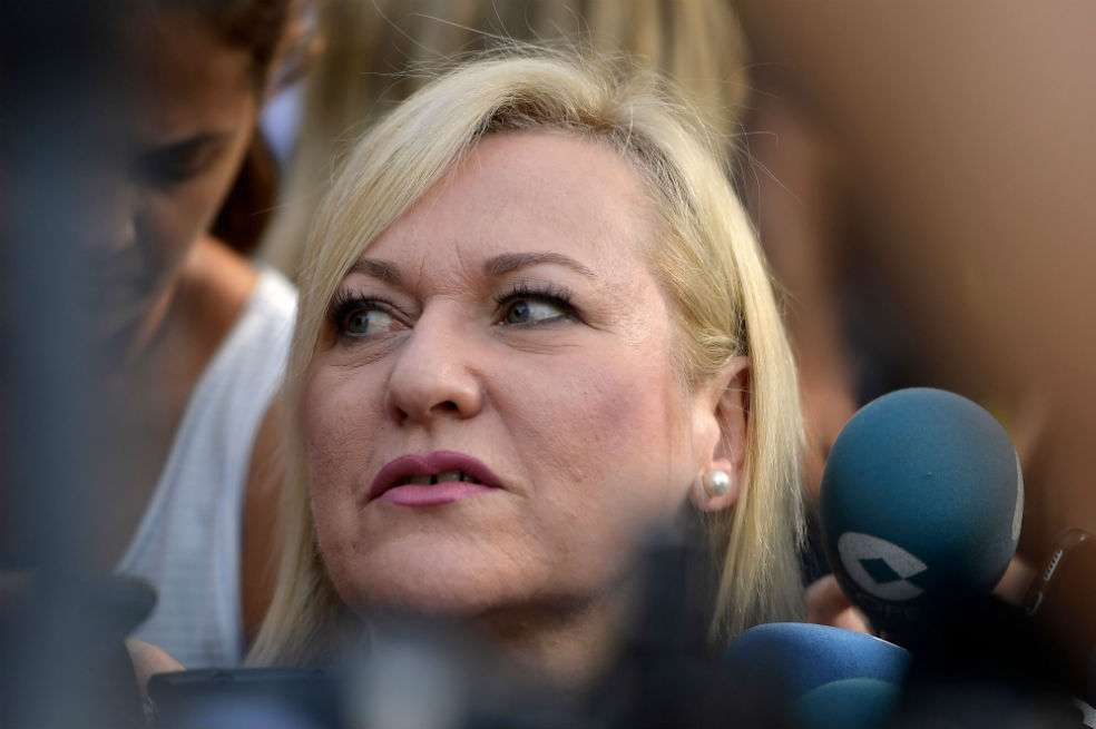 Ines Madrigal, la mujer que inició el juicio de bebés en España. / AFP