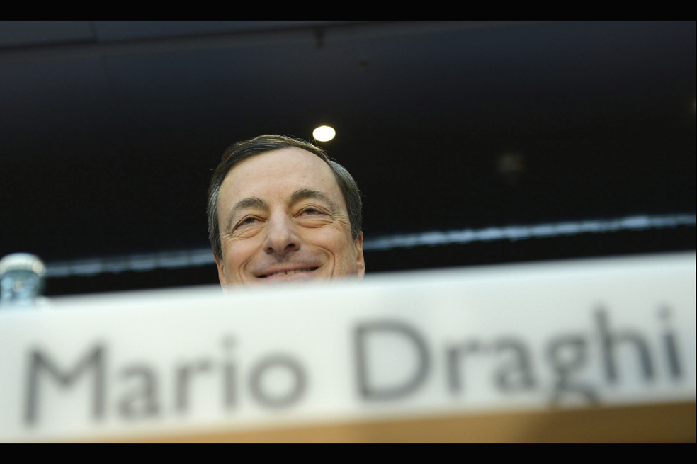 Mario Dragui, presidente del Banco Central Europeo. / EFE