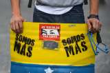 Estudiantes marcharon contra la censura de prensa en Venezuela
