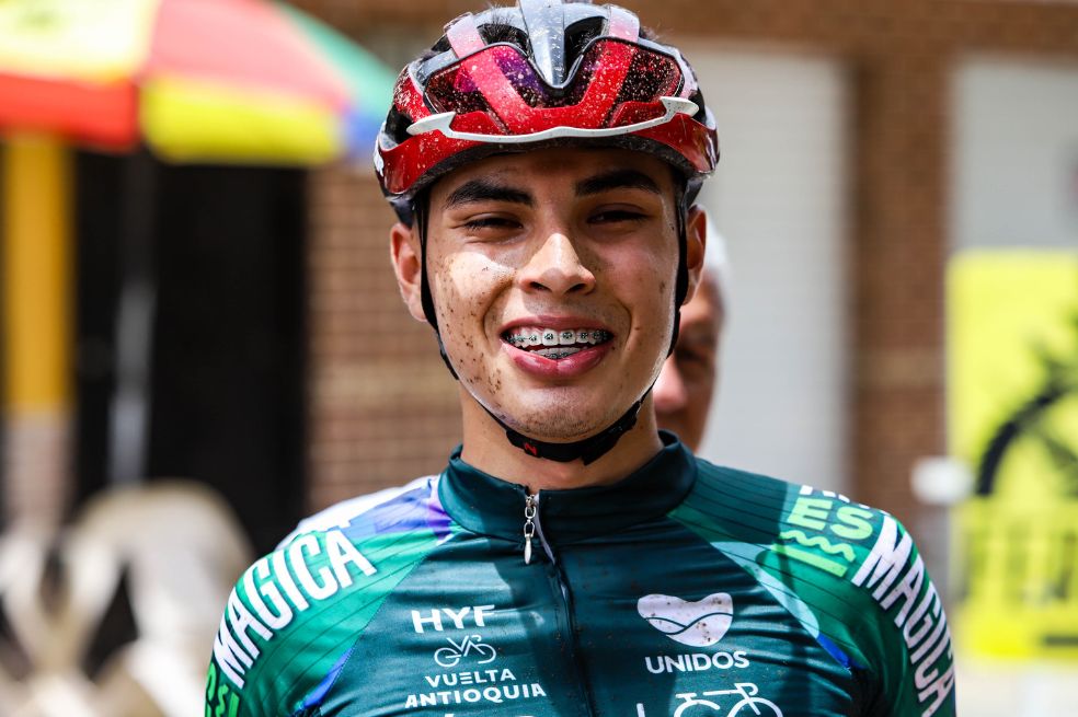 Diego Pescador corre para el GW Shimano Sidermec y es uno de los ciclistas jóvenes con mayor proyección de Colombia.
