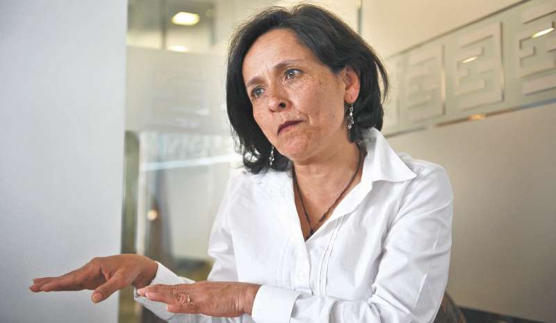 Luz Marina Monzón, directora de la Unidad de Búsqueda de Personas dadas por Desaparecidas. / Gustavo Torrijos