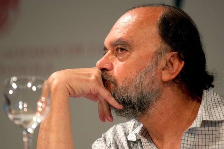 El escritor humorista argentino Roberto Fontanarrosa. 