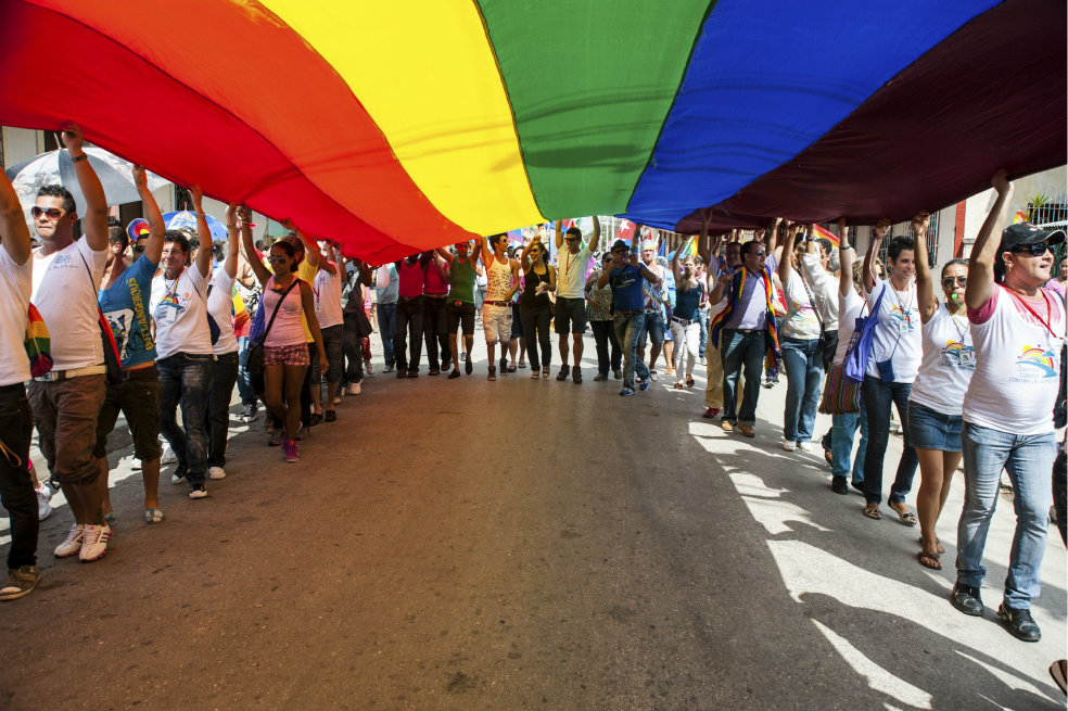 Una de las marchas de la comunidad LGBTI reclamando sus derechos. /Archivo