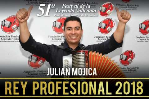 El boyacense Julián Ricardo Mojica Galvis, nuevo Rey Vallenato