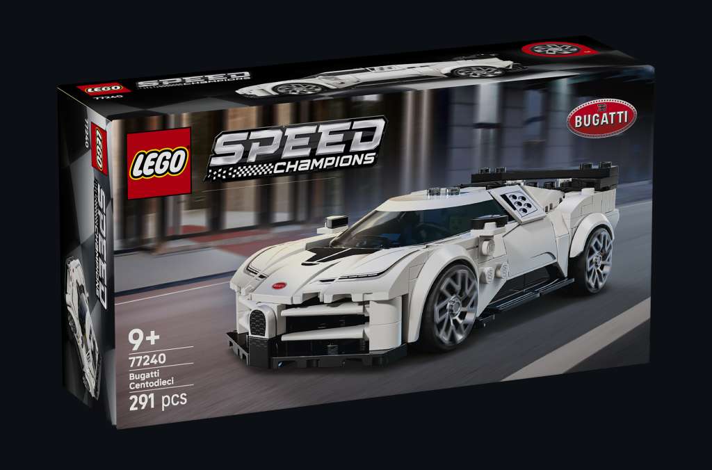 Bugatti Centodieci se une a la colección LEGO Speed Champions