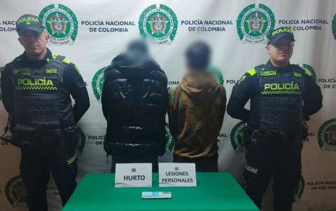 Aprehenden a dos adolescentes que hirieron a estudiante de 14 años por robarle el celular