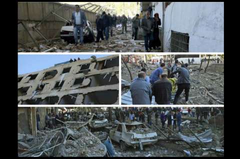 Dramáticas imágenes: así quedó la ciudad de Diyarbakir (Turquía) tras explosión de carro bomba
