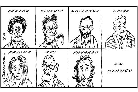 Convocados, entre otros, a la primera vuelta