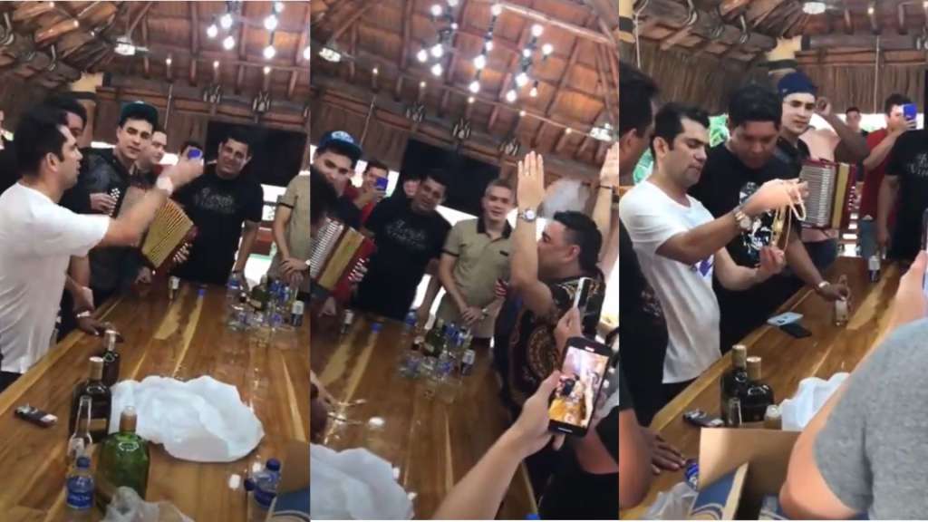 En el video se puede ver a Iván Zuleta y Luis Mario Oñate en una batalla de versos en presencia de los dos hombres asesinados a la postre.