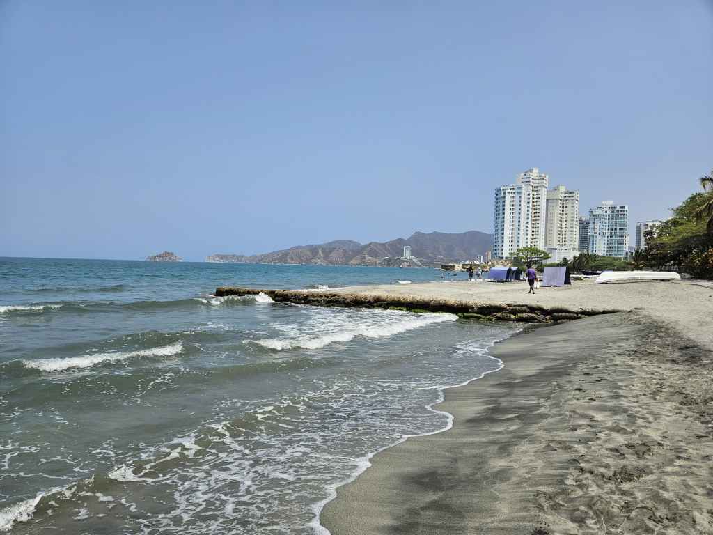 Obras playa Salguero Santa Marta