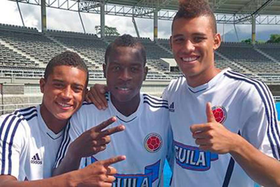 Jugadores de la Selección Colombia Sub-20. / Cortesía Colfútbol