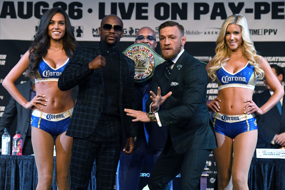 El combate fue pactado con normas de boxeo / AFP