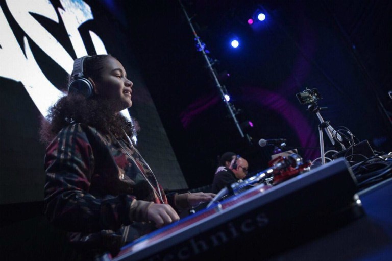 DJ Kool Flash: una estrella del tornamesa a los once años