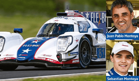 Juan Pablo Montoya y su hijo Sebastián correrán juntos en las 12 Horas de Sebring