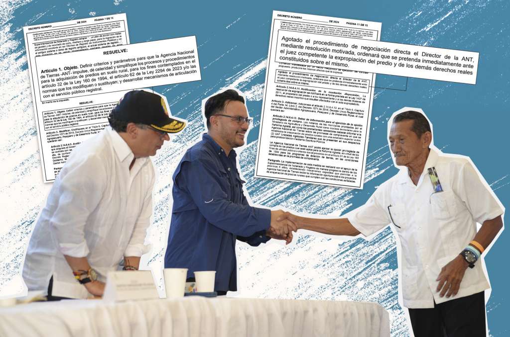 Decreto busca acelerar la compra de tierras en Colombia