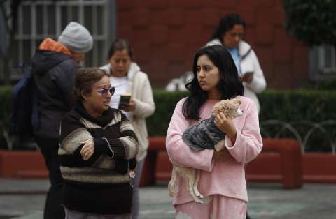 Un sismo de magnitud 5,8 sacudió una amplia zona del centro de México