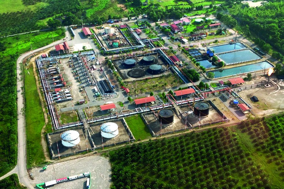 Campo de Chichemene de la petrolera colombiana. / Ecopetrol