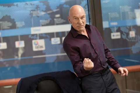 Patrick Stewart se aleja de "Star Trek" y "X-Men" para probar con la comedia
