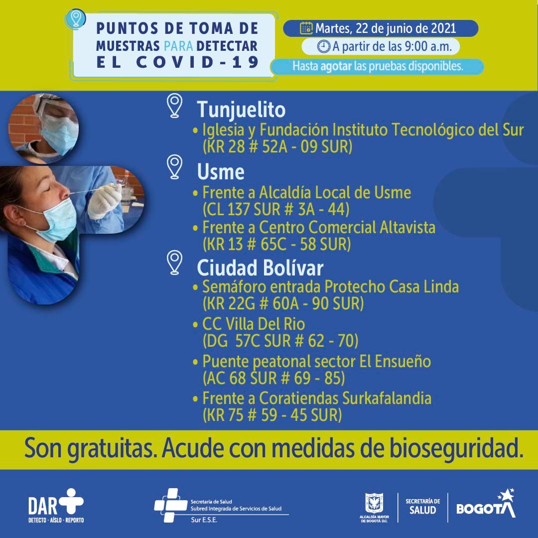 Sur de Bogotá.